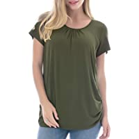 Los mejores  - Smallshow de Lactancia Materna para Mujer Camiseta de Lactancia Materna Modelo de Manga Corta
